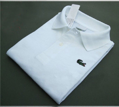 Summer New Lapel Polo Shirt Cotton