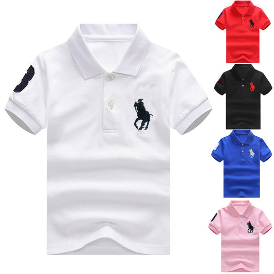 Solid color soft cotton  Polo Shirt