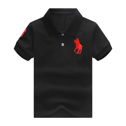 Solid color soft cotton  Polo Shirt