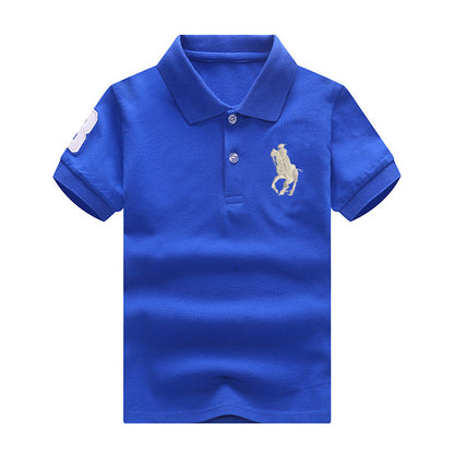 Solid color soft cotton  Polo Shirt