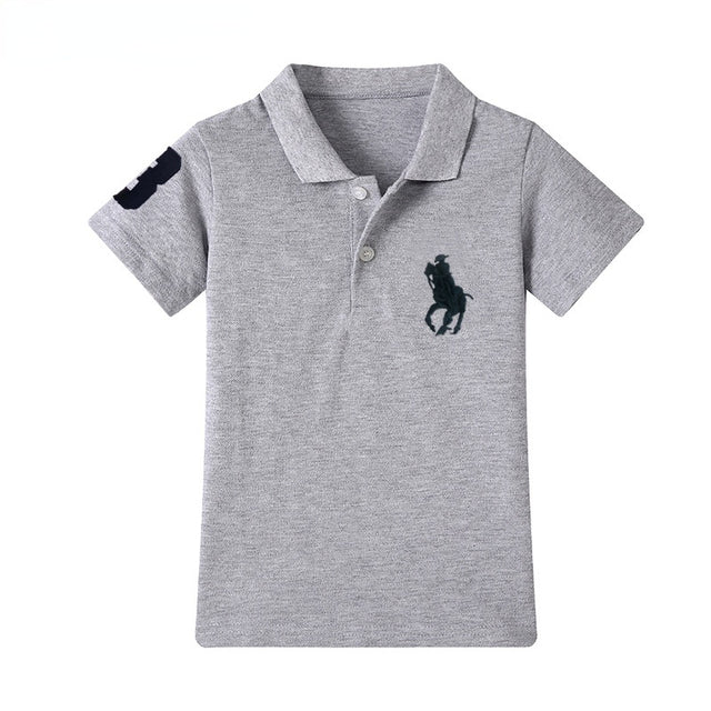 Solid color soft cotton  Polo Shirt