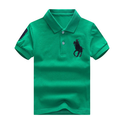 Solid color soft cotton  Polo Shirt