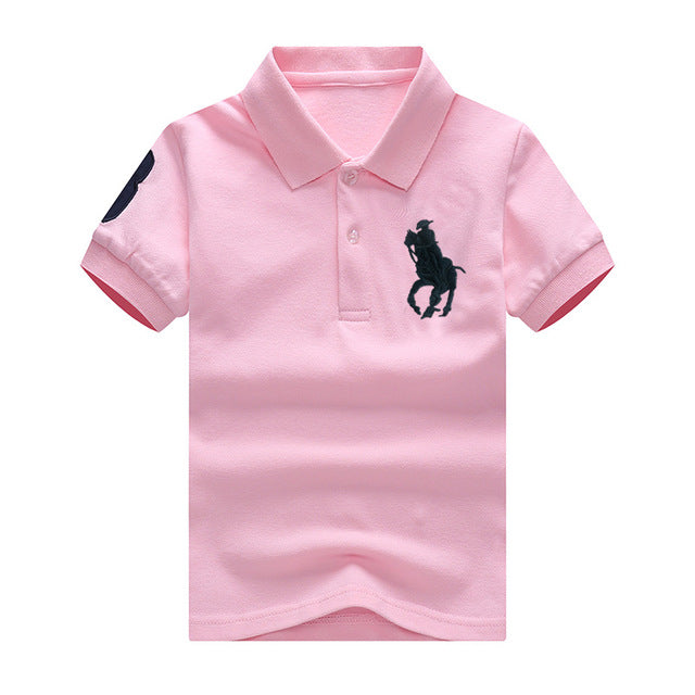 Solid color soft cotton  Polo Shirt