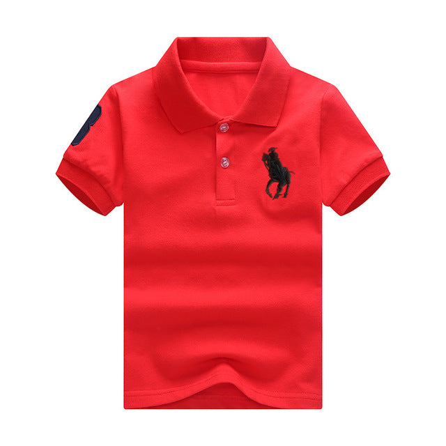 Solid color soft cotton  Polo Shirt