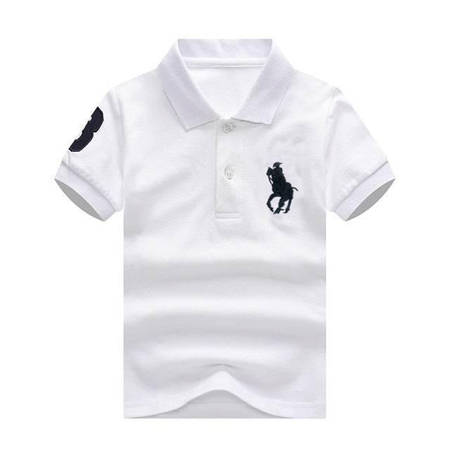 Solid color soft cotton  Polo Shirt