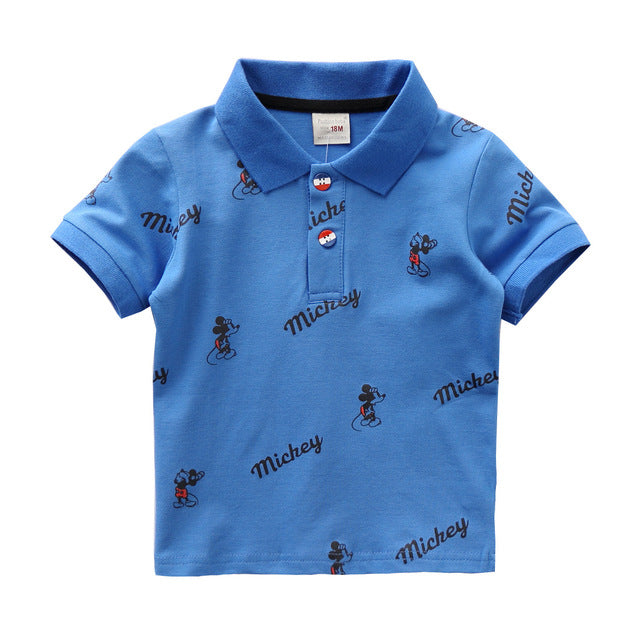 Summer Baby Boys Clothes Mickey Mouse