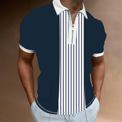 Polo Shirt Men Street wear