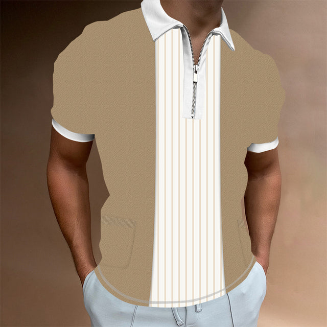 Polo Shirt Men Street wear