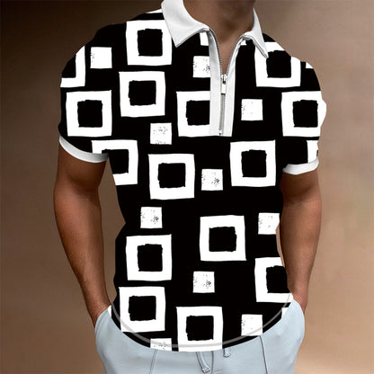 Polo Shirt Men Street wear