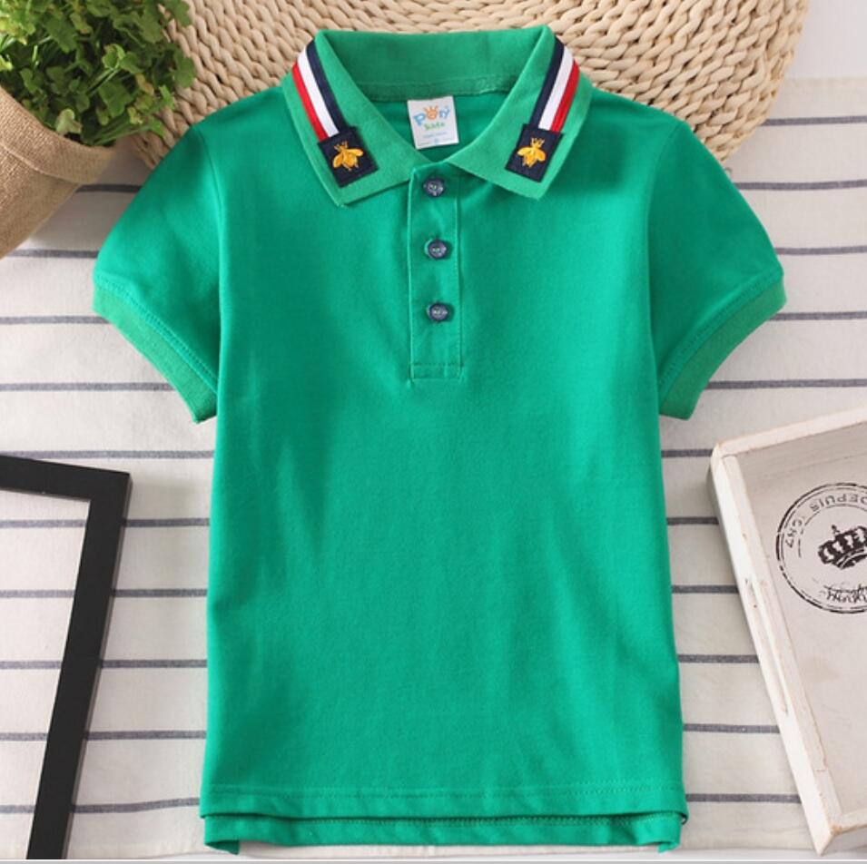 Boys Polo Shirts Short Sleeve Kids