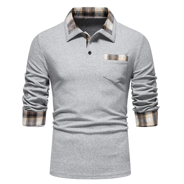 Polo Shirt Spring Cotton Shirt