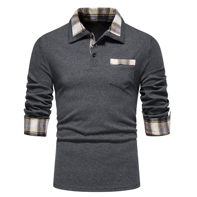 Polo Shirt Spring Cotton Shirt