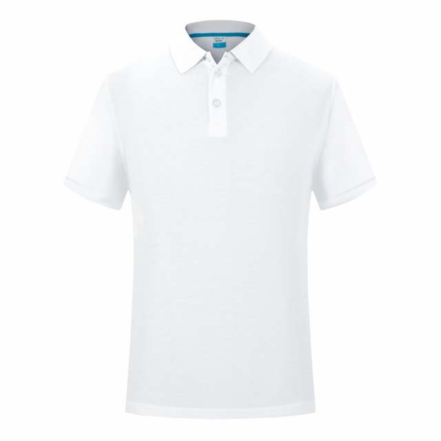 Business Lapel POLO Shirts Solid Color Cotton