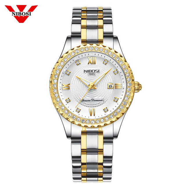 luxury Gold Ladies Watch