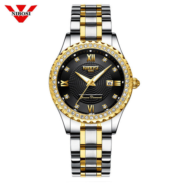 luxury Gold Ladies Watch