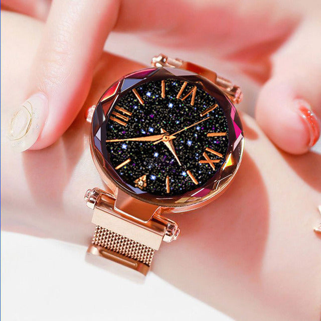 Magnetic Starry Sky Ladies Watch