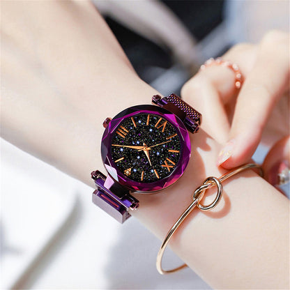 Magnetic Starry Sky Ladies Watch