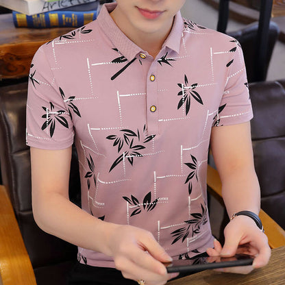 Cotton Polo Shirts Men Summer Fashion Clothing Men Tops