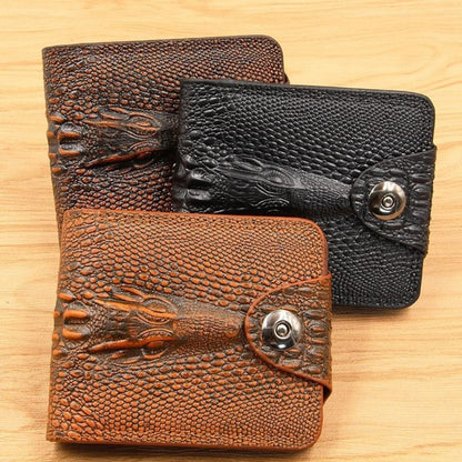 Small Wallet Style Hombre Crocodile luxury wallet