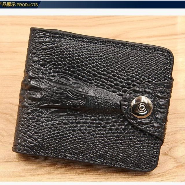 Small Wallet Style Hombre Crocodile luxury wallet