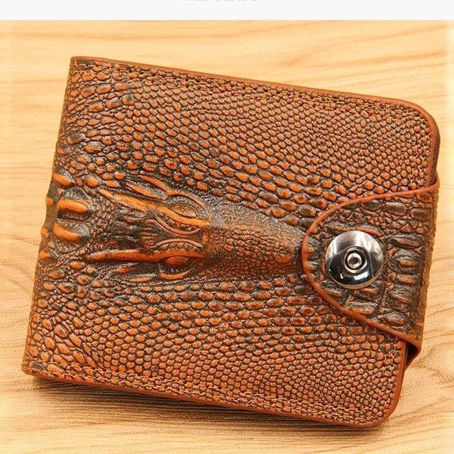 Small Wallet Style Hombre Crocodile luxury wallet