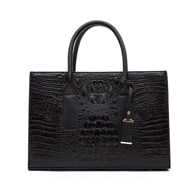 Designer Brand Handbag Crocodile Skin