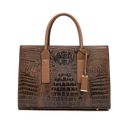 Designer Brand Handbag Crocodile Skin