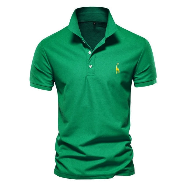 New Polo Shirt Casual Deer