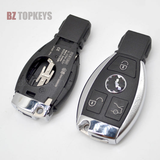 button Smart car key replacement Case for Mercedes Benz