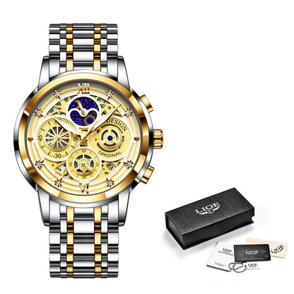 Gold Watch Creative Steel