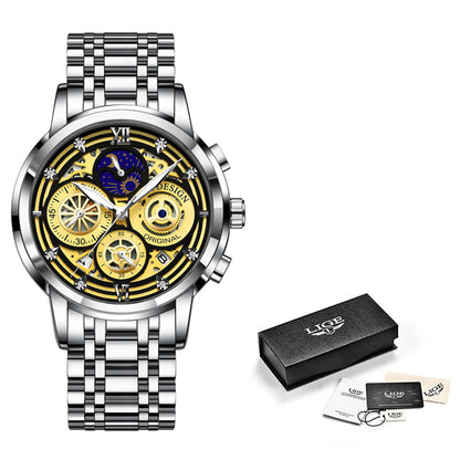 Gold Watch Creative Steel