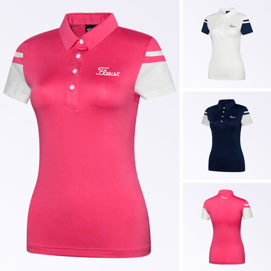 Golf clothing top breathable sweat fast drying short