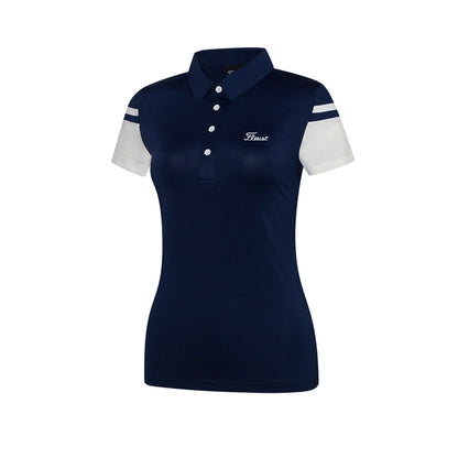 Golf clothing top breathable sweat fast drying short