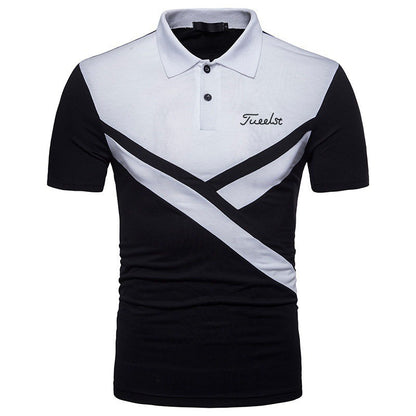 Brand Golf Shirt Lapel Top Summer