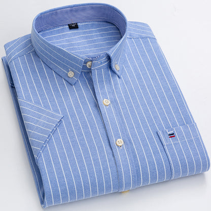 Summer Shirts Oxford Vertical Stripes