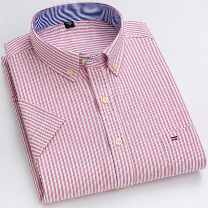 Summer Shirts Oxford Vertical Stripes