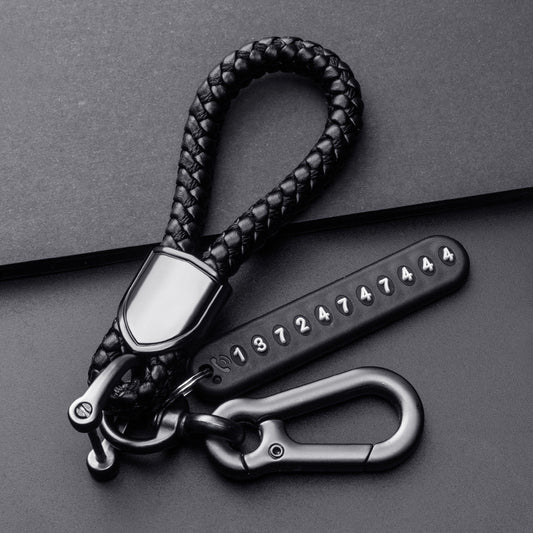 Anti-Lost Car Key Pendant Split Ring