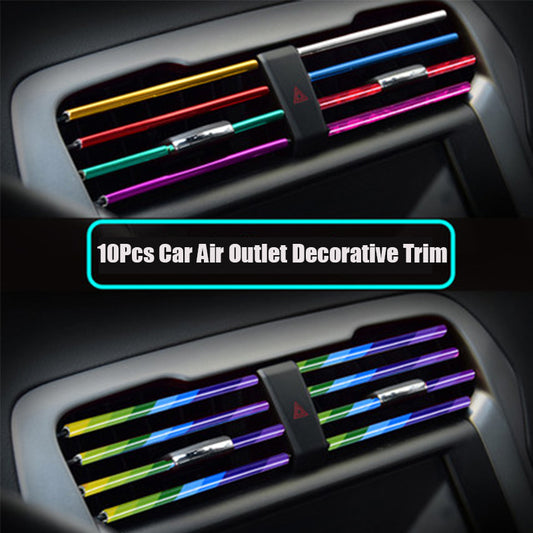 Car Air Conditioner Outlet Decorative Strips Accessories