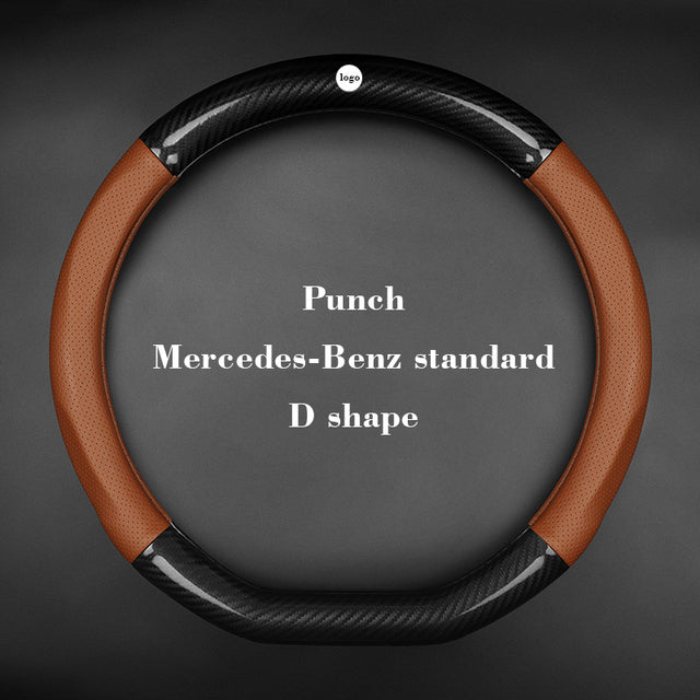 Carbon Fiber Car Steering Wheel Cover