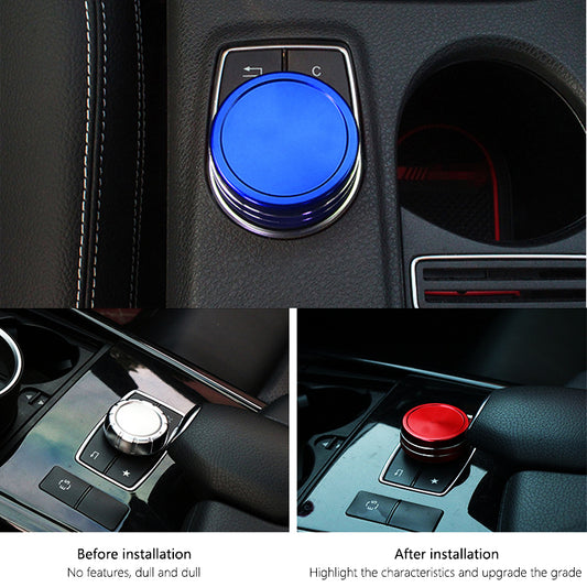 Car Multimedia Knob Button Center Console