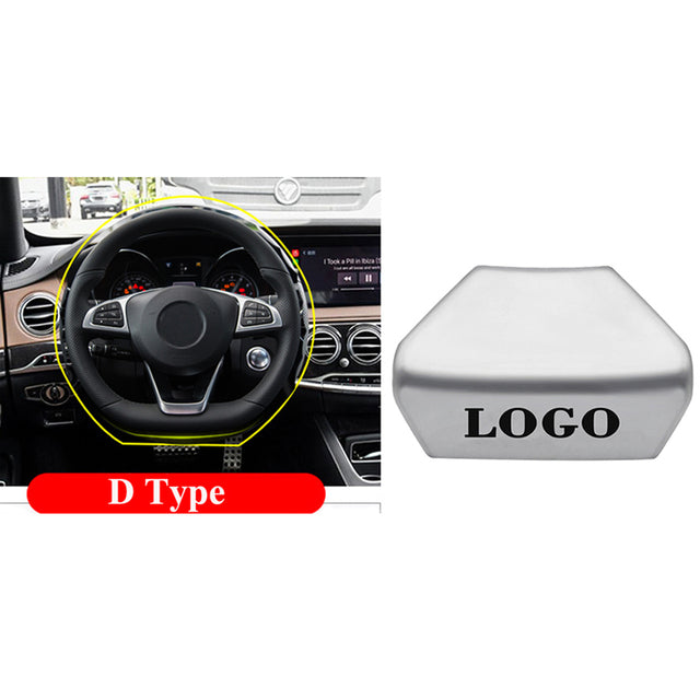 Car Emblem Badge Steering Wheel Upgrade Logo Decoration