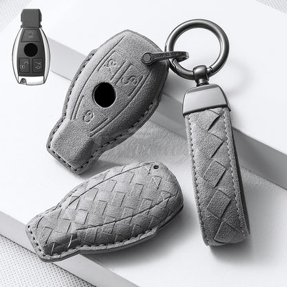 Car Alcantara Key Case Holder Wallet