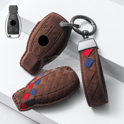 Car Alcantara Key Case Holder Wallet