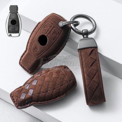 Car Alcantara Key Case Holder Wallet