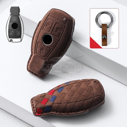 Car Alcantara Key Case Holder Wallet