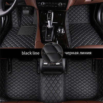 Leather Car Floor Mat