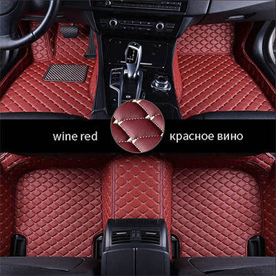 Leather Car Floor Mat