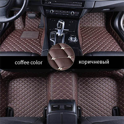 Leather Car Floor Mat