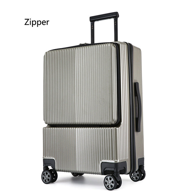 Aluminium frame trolley luggage