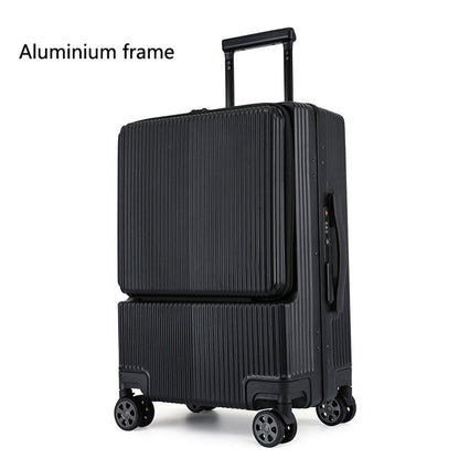 Aluminium frame trolley luggage